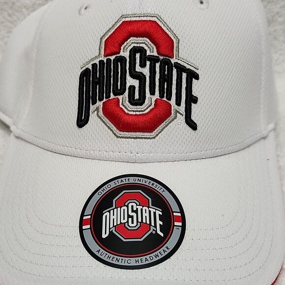 The Ohio State University Buckeyes Velcroback Hat - New - Picture 2 of 8